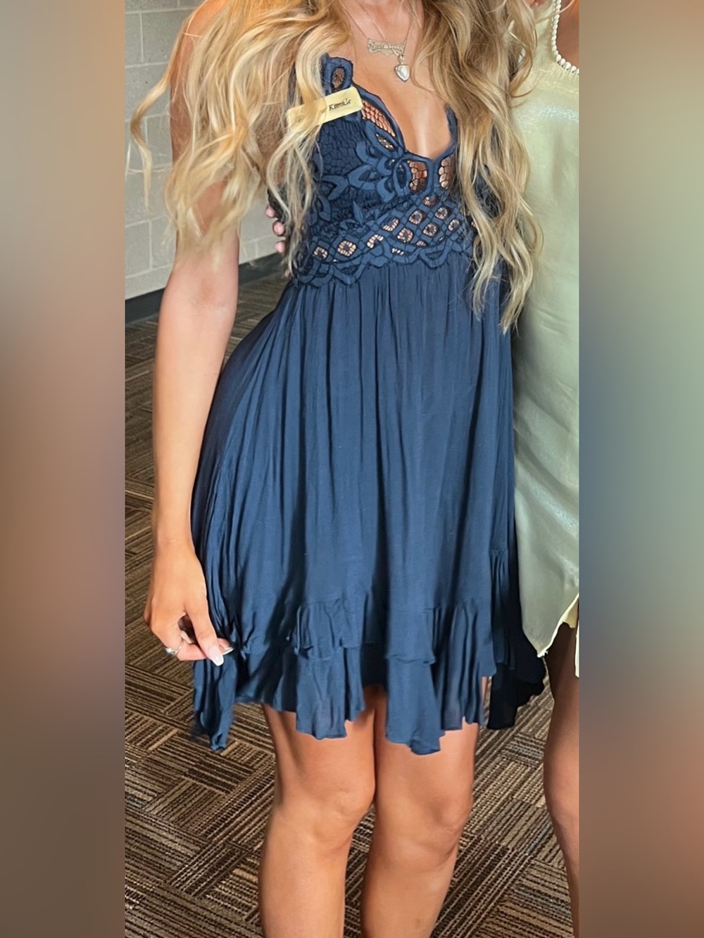 Free People Adella Slip Dress